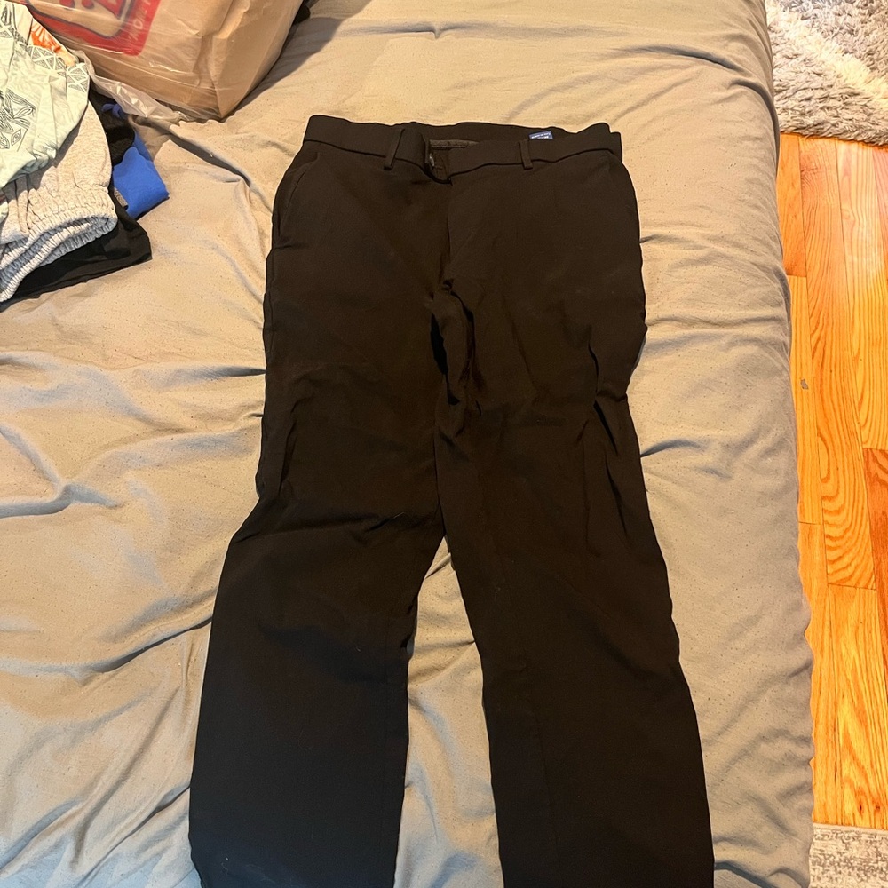 Apt. 9 Black Slim Fit Dress Pants
